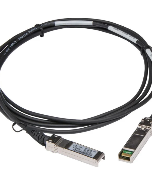 Cisco Καλώδιο Οπτικής Ίνας SFP+ 2m Μαύρο 1τμχ