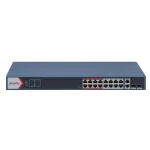 Hikvision DS-3E1318P-EI(B) Managed L2 PoE+ Switch με 16 Θύρες Ethernet DS-3E1318P-EI