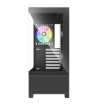 Xilence Xilent Beam XG172 Midi Tower Κουτί Υπολογιστή με Πλαϊνό Παράθυρο και ARGB Φωτισμό Μαύρο XG172 - Image 4