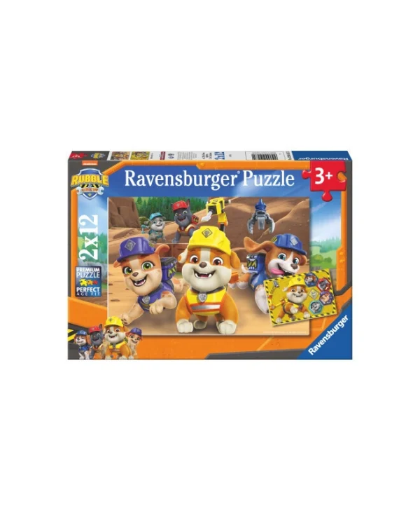Παιδικό Puzzle Rubble & Crew για 3+ Ετών 12pcs Ravensburger