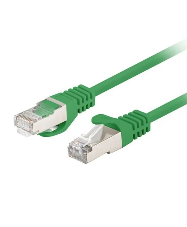 Lanberg U/UTP Cat.6 Καλώδιο Δικτύου Ethernet 0.25m Πράσινο 10τμχ