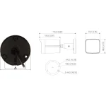 Dahua IPC-HFW1839TC-A-IL-0280B-S6 IP Κάμερα Παρακολούθησης 4K Αδιάβροχη με Μικρόφωνο και Φακό 2.8mm - Image 2