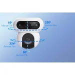 Ezviz HB90 IP Dual Κάμερα Παρακολούθησης Wi-Fi Full HD+ 4MP Αδιάβροχη Μπαταρίας με Αμφίδρομη Επικοινωνία και Φακό 2.8mm - Image 11