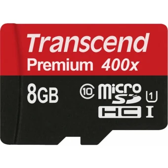 Transcend microSDHC 8GB Class 10 U1 UHS-I