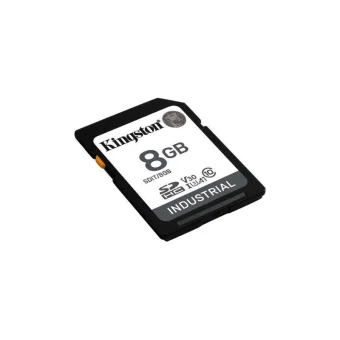 Kingston Industrial SDHC 8GB Class 10 U3 V30 A1 UHS-I