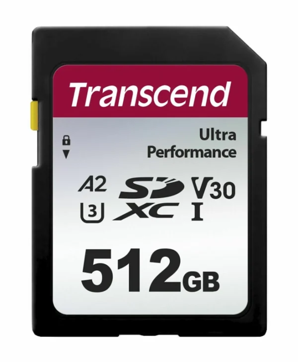 Transcend 340S SDXC 512GB Class 10 U3 V30 A2 UHS-I