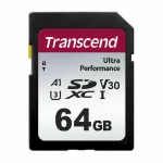 Transcend SDXC 64GB Class 10 U3 V30 A2 UHS-I