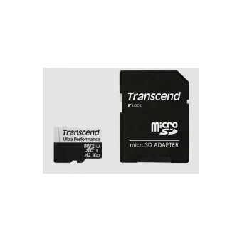 Transcend 340S microSDXC 64GB Class 10 U3 V30 A2 UHS-I με αντάπτορα