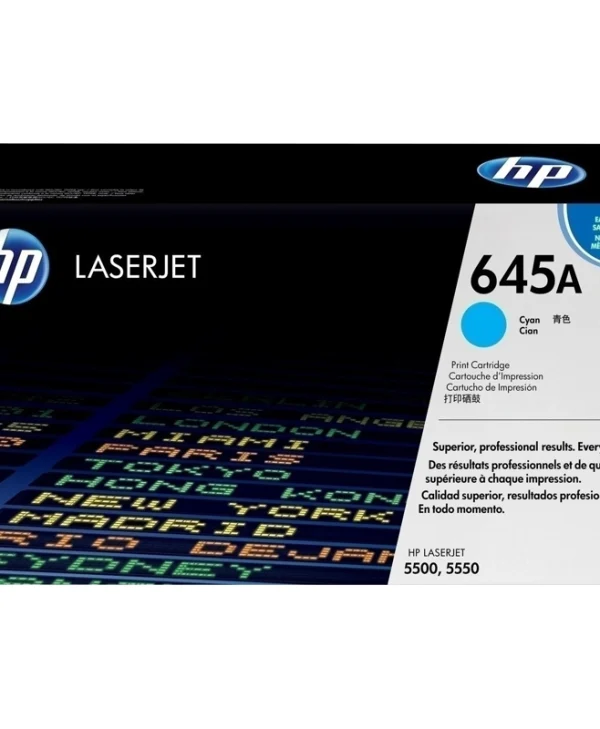 HP 645A Γνήσιο Toner Laser Εκτυπωτή Κυανό 12000 Σελίδων C9731A C9731A