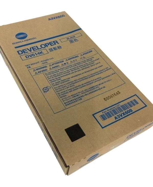 Konica Minolta DV-614K Γνήσιο Developer Unit Laser Εκτυπωτή Μαύρο A3VX600 A3VX600