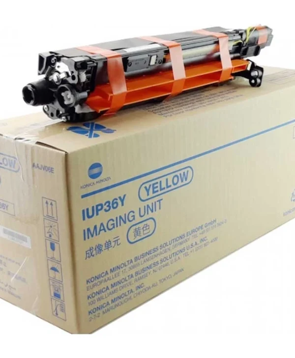 Konica Minolta IUP36Y Γνήσιο Toner Laser Εκτυπωτή Κίτρινο AAJV06E AAJV06E