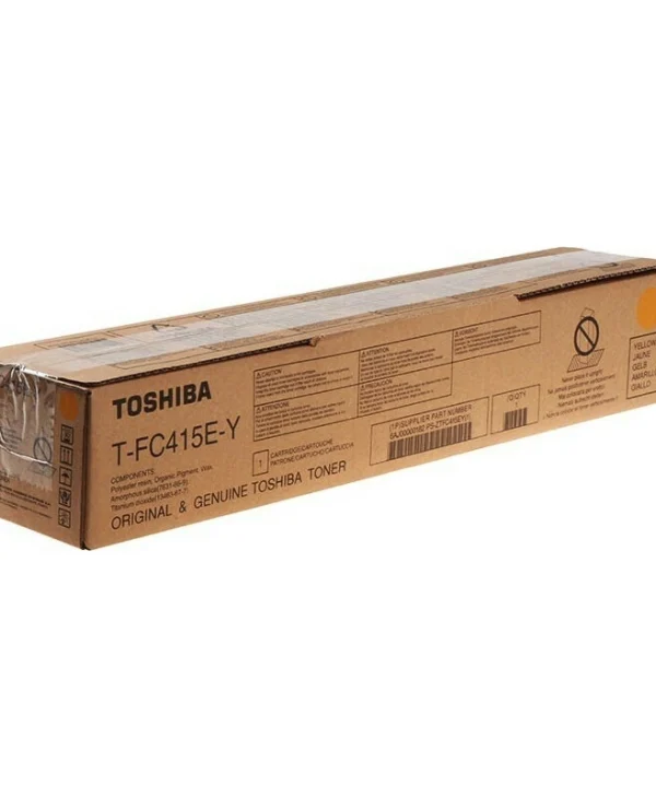 Toshiba T-FC415EY Γνήσιο Toner Laser Εκτυπωτή Κίτρινο 6AJ00000182 6AJ00000182