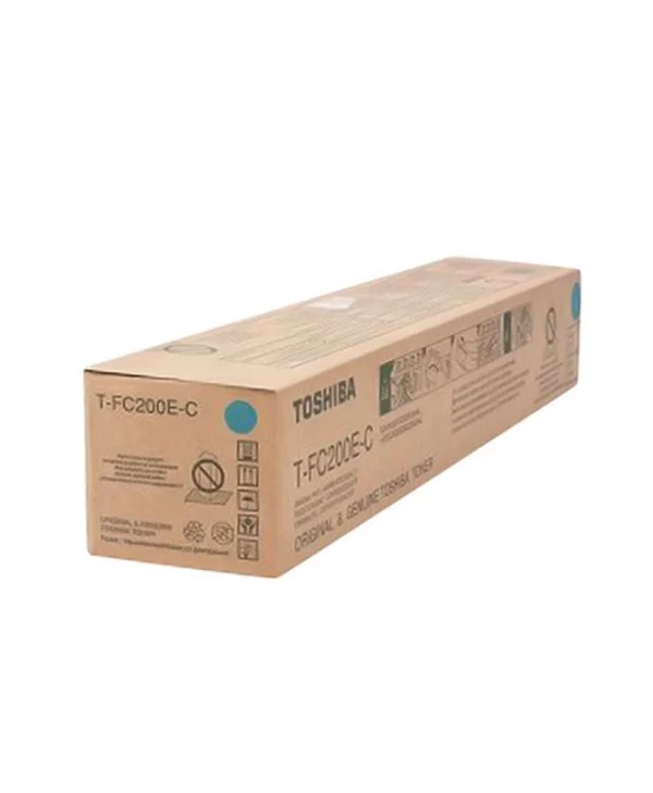 Toshiba T-FC200E Γνήσιο Toner Laser Εκτυπωτή Κυανό (6AJ00000119) 6AJ00000119