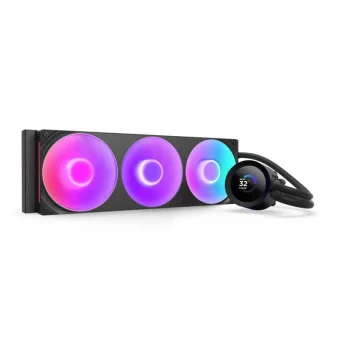 NZXT KRAKEN PLUS 360 NZXT (v2) Υδρόψυξη Επεξεργαστή Τριπλού Ανεμιστήρα 120mm με RGB Φωτισμό