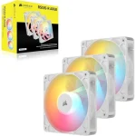 Corsair RS120-Reverse Case Fan με ARGB Φωτισμό και Σύνδεση 4-Pin PWM 3τμχ Λευκό - Image 12