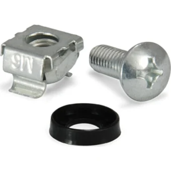 Equip 19" mounting set 50 pcs screw / nut / washer M6 (922493) 922493
