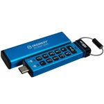 Kingston IronKey Keypad 200C 16GB USB 3.2 Stick με σύνδεση USB-C Μπλε