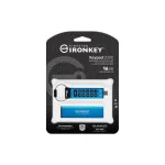 Kingston IronKey Keypad 200C 16GB USB 3.2 Stick με σύνδεση USB-C Μπλε - Image 4