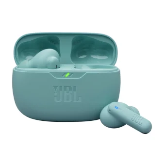 JBL Wave Beam 2 In-ear Bluetooth Handsfree Ακουστικά με Αντοχή στον Ιδρώτα και Θήκη Φόρτισης Μπλε
