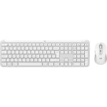 Logitech Signature Slim Combo MK950 Ασύρματο Bluetooth Σετ Πληκτρολόγιο & Ποντίκι Αγγλικό US Λευκό