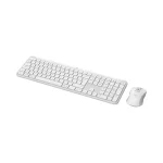 Logitech Signature Slim Combo MK950 Ασύρματο Bluetooth Σετ Πληκτρολόγιο & Ποντίκι Αγγλικό US Λευκό - Image 3
