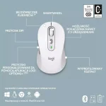 Logitech Signature Slim Combo MK950 Ασύρματο Bluetooth Σετ Πληκτρολόγιο & Ποντίκι Αγγλικό US Λευκό - Image 6