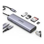 Ugreen CM512 USB-C Docking Station με HDMI 4K PD Ethernet Γκρι - Image 2