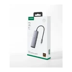 Ugreen CM512 USB-C Docking Station με HDMI 4K PD Ethernet Γκρι - Image 4