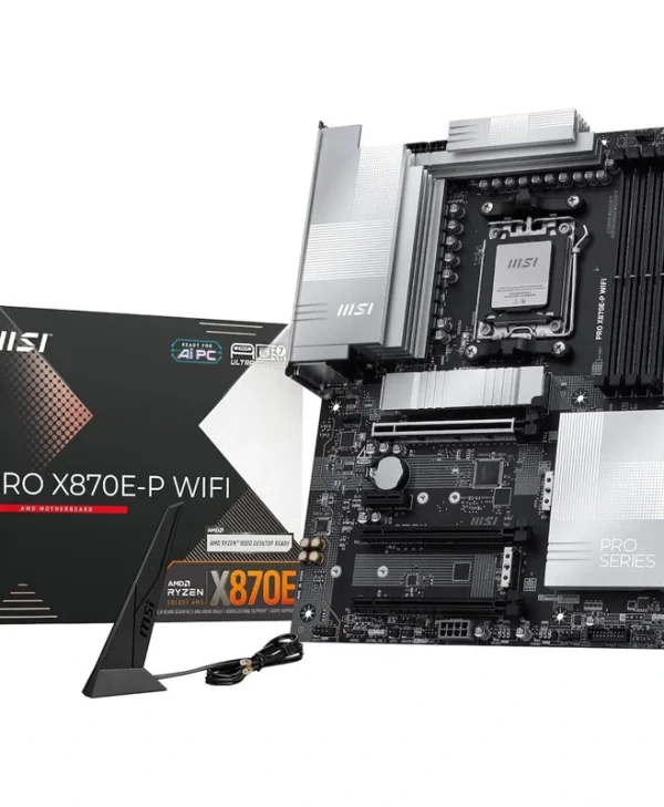 MSI PRO X870E-P WIFI Motherboard ATX με AMD AM5 Socket 7E70-003R 7E70-003R