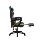 Huzaro HZ-FORCE 3.7 Καρέκλα Gaming Δερματίνης με RGB Φωτισμό Μαύρη - Image 6