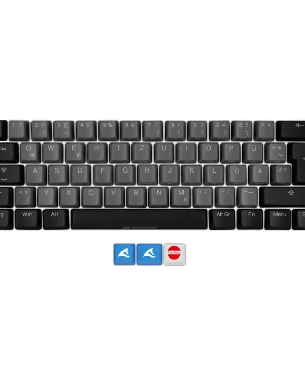 Sharkoon SKILLER SAC20 S4 ANSI 62 PBT keycaps 4044951037452 4044951037452