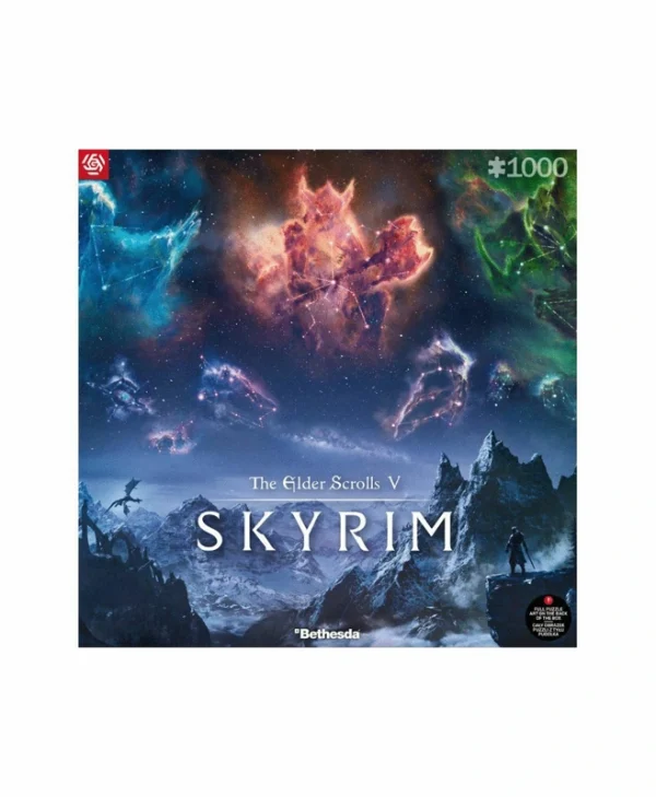 Puzzle The Elder Scrolls V – Skyrim 2D 1000 Κομμάτια