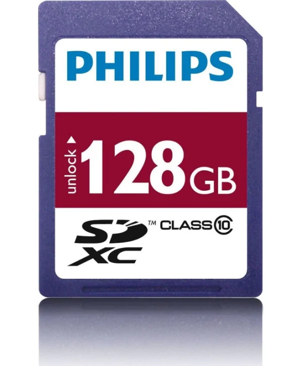 Philips SDXC 128GB Class 10 U1 V10 Default Speed