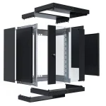 EFB Επιδαπέδια Καμπίνα Rack 19U Μαύρο WGX-1506TS.G1 WGX-1506TS.G1 - Image 3