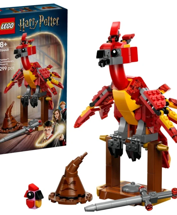 LEGO Harry Potter Fawkes: Dumbledore's Phoenix για 8+ Ετών 299τμχ