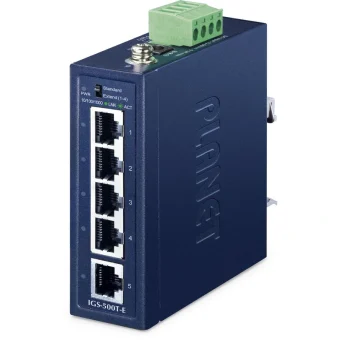 Planet IGS-500T-E Unmanaged L2 Switch με 5 Θύρες Gigabit (1Gbps) Ethernet IGS-500T-E