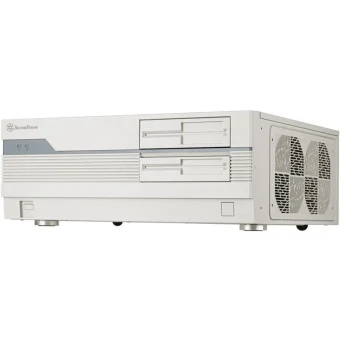 Silverstone SST-FLP01W Home Theater Κουτί Υπολογιστή Λευκό SST-FLP01W