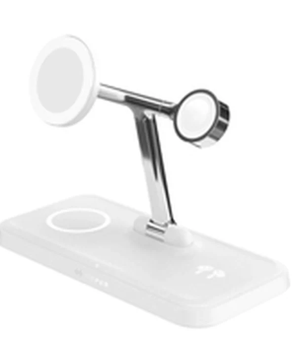 Hyper Φορτιστής Magsafe 15W Λευκός (HyperJuice QI2)
