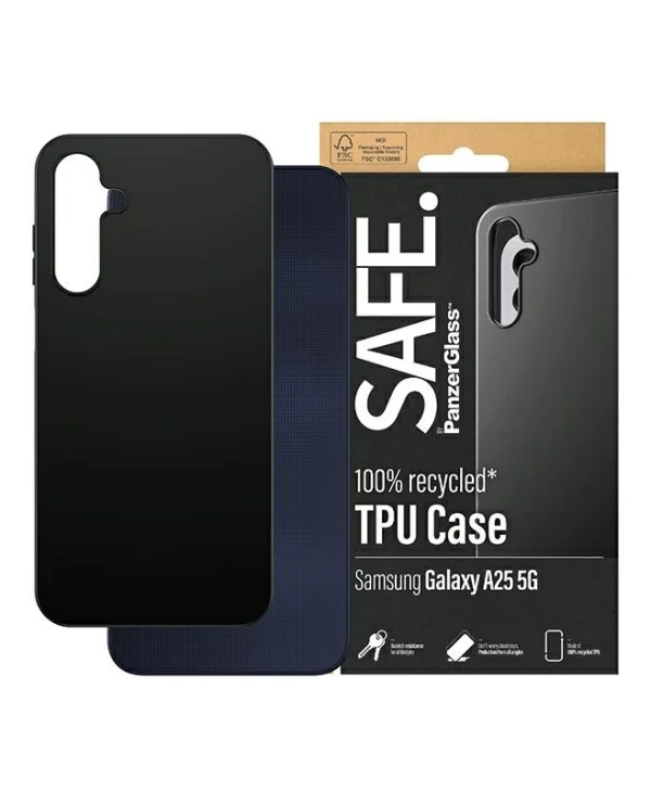 PanzerGlass Back Cover Πλαστικό Μαύρο (Galaxy A25 5G)