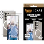 PanzerGlass Flagship 3in1 Back Cover Tempered Glass Σετ με Τζαμάκι Διάφανο (Galaxy S25 Ultra) - Image 2
