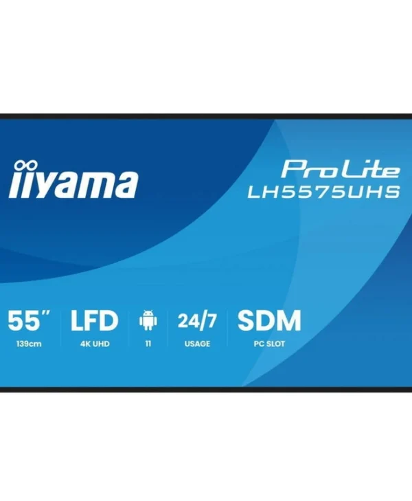 Iiyama LH5575UHS-B2AG Public Display LED 4K UHD 55" LH5575UHS-B2AG
