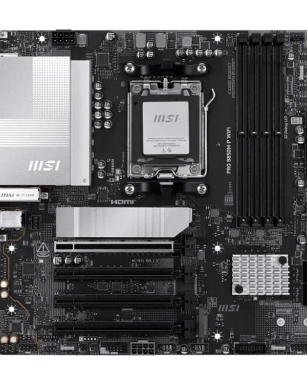 MSI Pro B850M-P Wifi Motherboard Micro ATX με AMD AM5 Socket 7E71-001R 7E71-001R