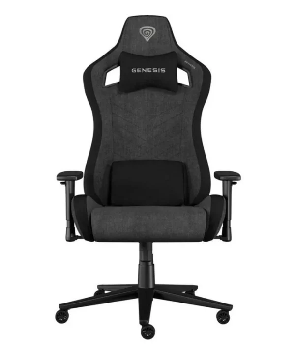 Genesis Nitro 660 Υφασμάτινη Καρέκλα Gaming με Ρυθμιζόμενα Μπράτσα Γκρι