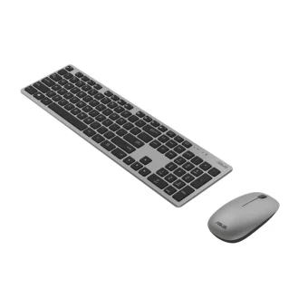 Asus W5000 Ασύρματο Σετ Πληκτρολόγιο & Ποντίκι Αγγλικό US Γκρι