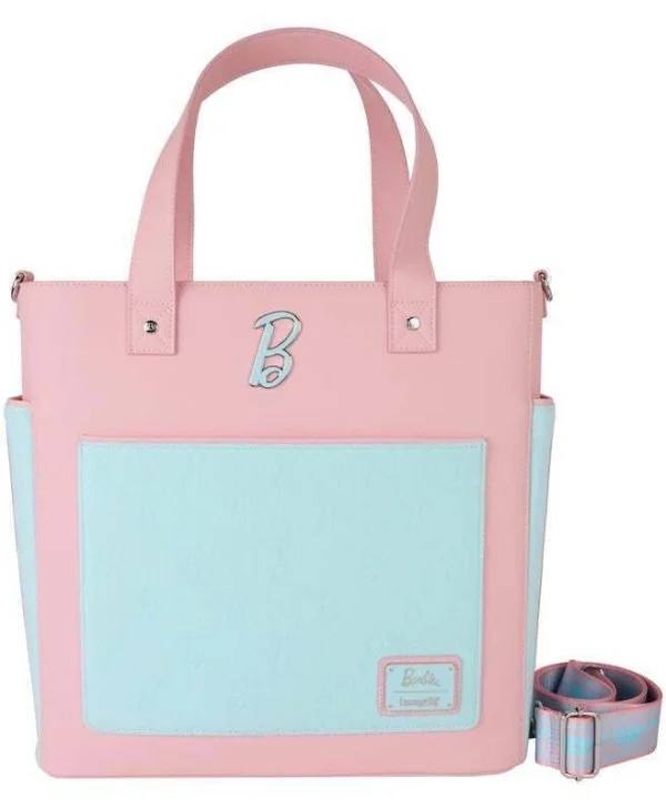 Loungefly Παιδική Τσάντα Ώμου Ροζ 33.02x10.16x33.02εκ. Barbie