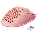 Deltaco PM80 Ασύρματο RGB Gaming Ποντίκι 4800 DPI Ροζ - Image 2
