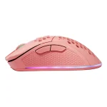 Deltaco PM80 Ασύρματο RGB Gaming Ποντίκι 4800 DPI Ροζ - Image 5