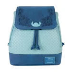 Loungefly Παιδική Τσάντα Πλάτης Μπλε 22.86x11.43x26.67εκ. Disney Stitch Embroidered Mini