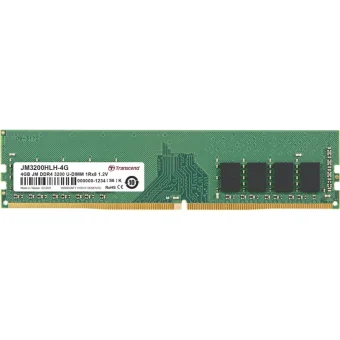 Transcend DDR4 με Module 1x4GB και Ταχύτητα 3200 για Desktop