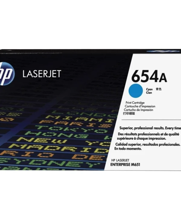 HP 654A Γνήσιο Toner Laser Εκτυπωτή Κυανό 15000 Σελίδων CF331A CF331A